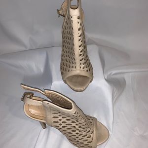 Cream heels